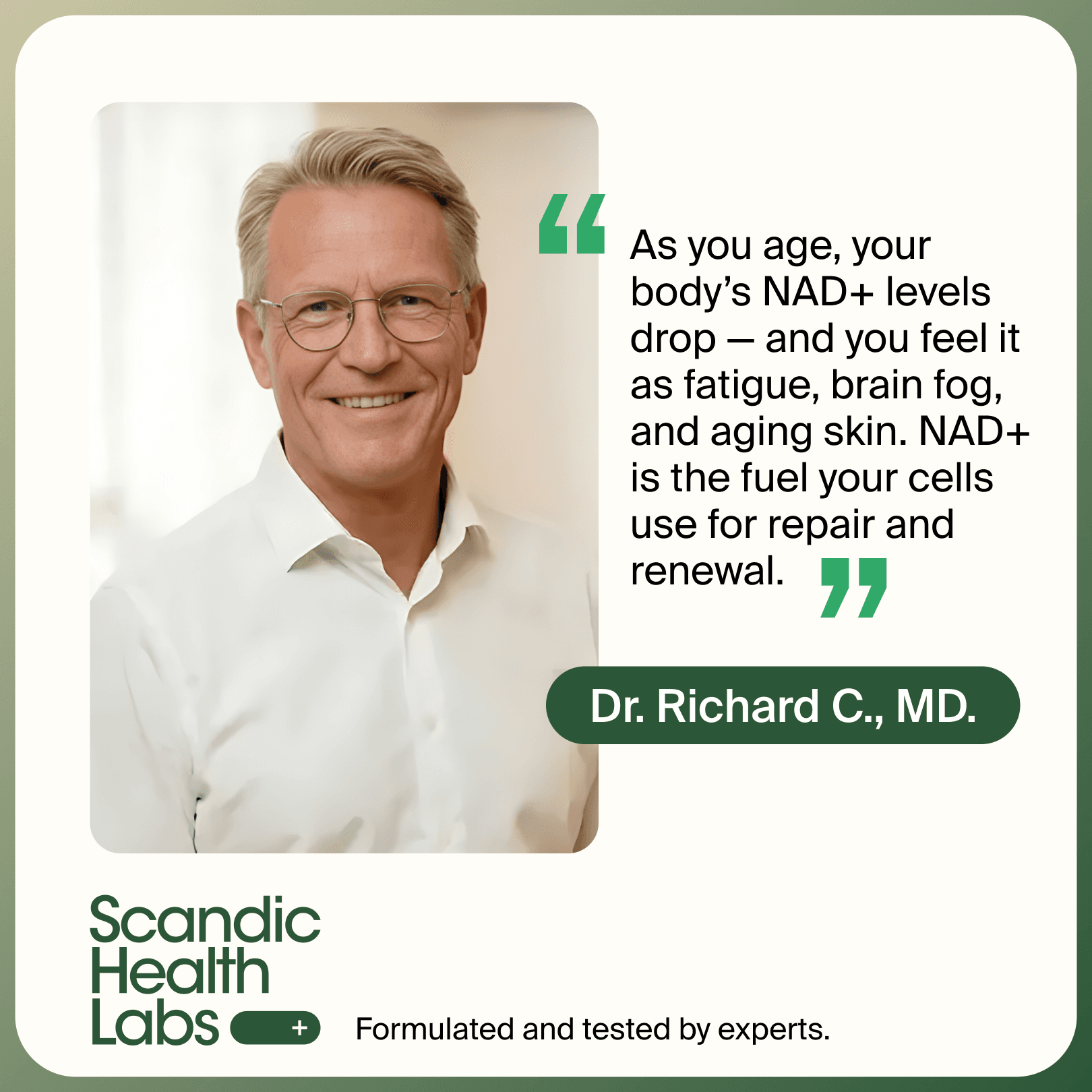 Top-down view of the ergonomic pillow showing head and neck zones